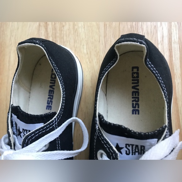 Converse All Star Chuck Taylor Canvas Sneakers Black Size: US Men 8.5 Women 10.5 - Picture 8 of 12